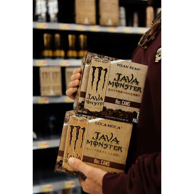 Java Monster, Loca Moca, Coffee + Energy Drink, 11 fl oz, 6pk